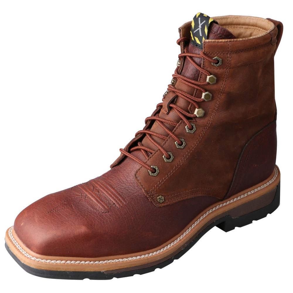 twisted steel toe boots