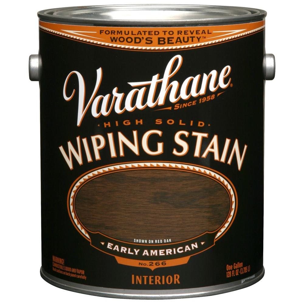 Varathane 1 gal. Early American Flat Wiping Stain No.266212063 The