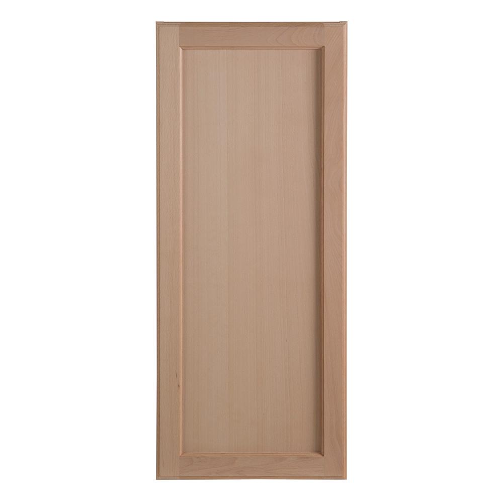 Hampton Bay Easthaven Assembled 15x36x12 In Wall Cabinet Unfinished German Beech