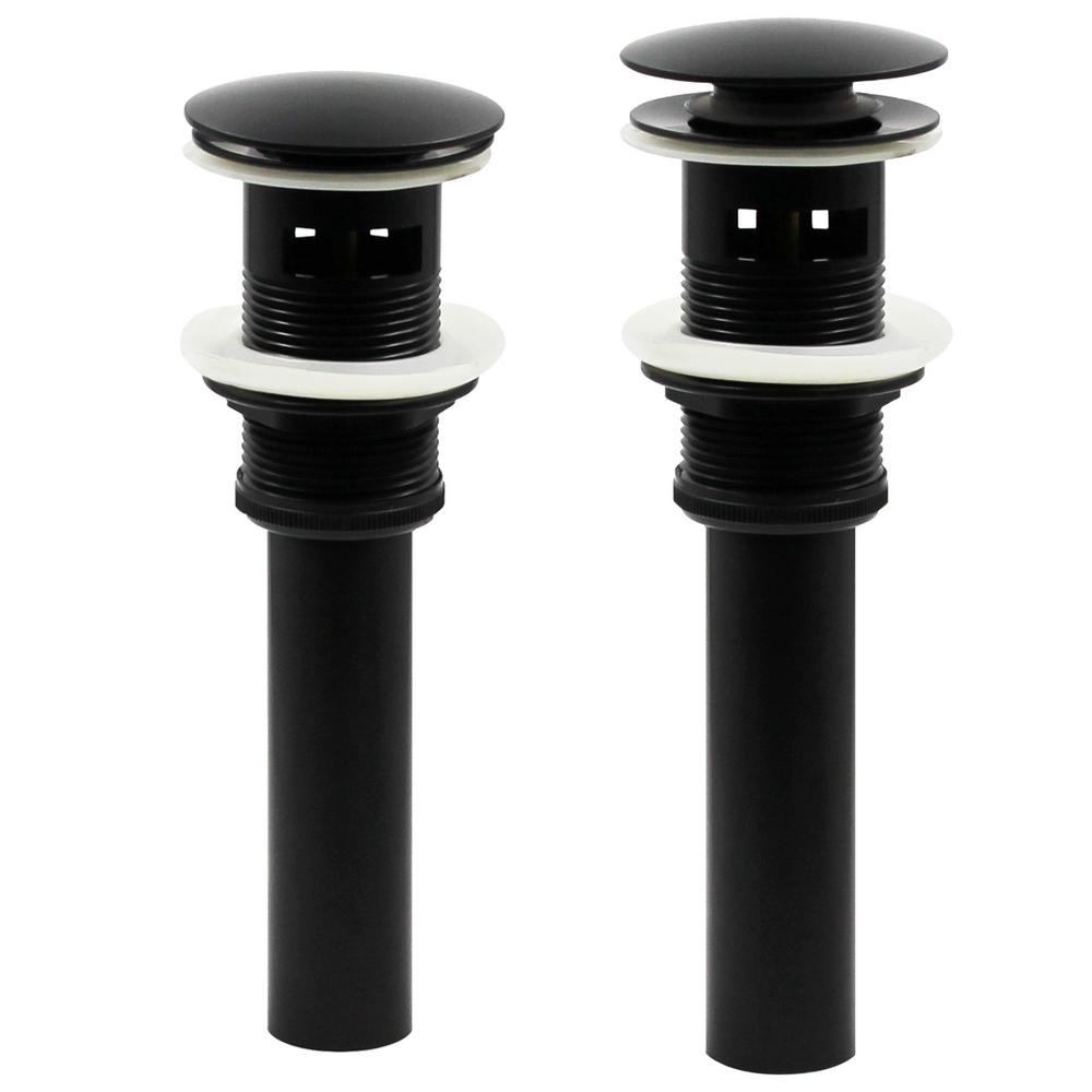 15/8 in. Bathroom Vessel Vanity Sink Pop Up Drain With Overflow in