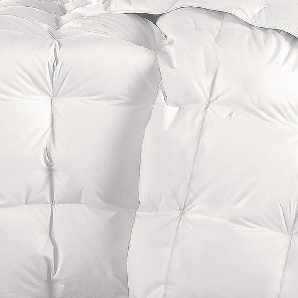 Blue Ridge White Goose Down And Feather King Comforter 007403