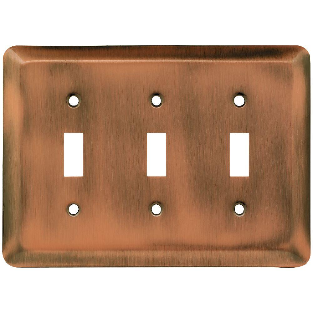 Copper Switch Plates Wall Plates The Home Depot