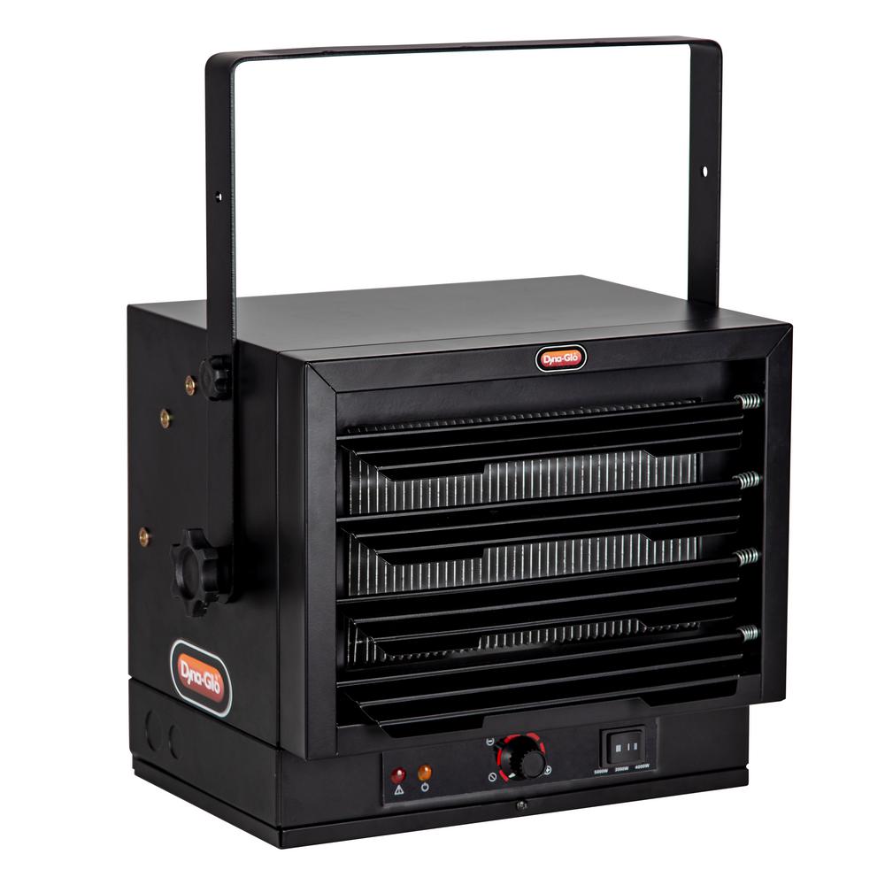 Dyna Glo 5000 Watt Electric Garage Heater Eg5000dgp The Home Depot