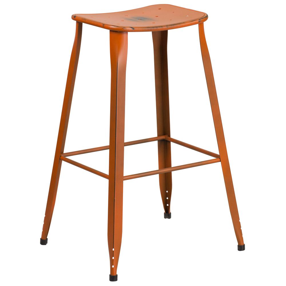 Home Decorators Collection Sandra 29.75 in. Gunmetal Swivel Bar Stool