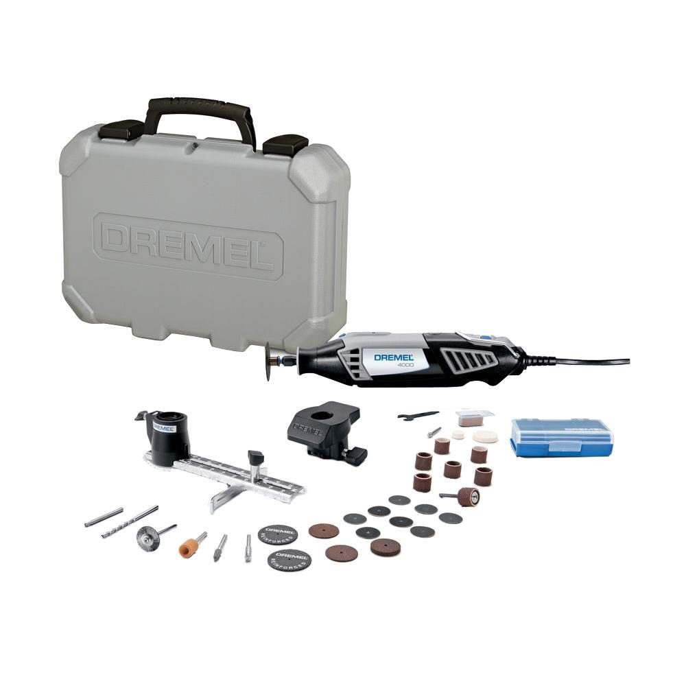 Dremel 4000 Series 1.6 Amp Corded Variable Speed Rotary Tool Kit with