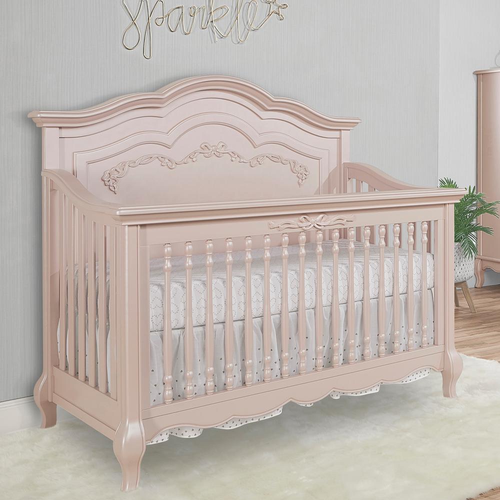 evolur aurora crib frost