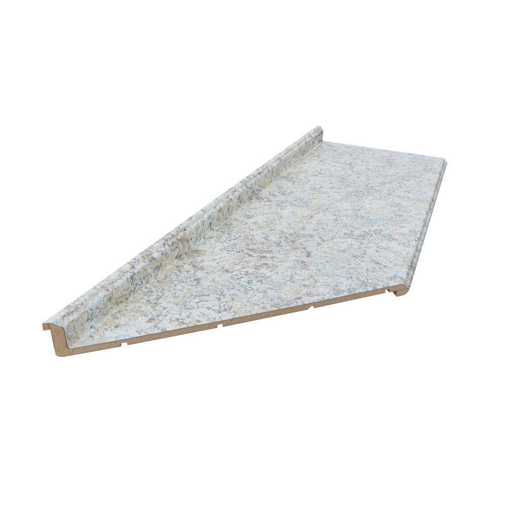 Hampton Bay 10 Ft Laminate Countertop With Left Miter In Typhoon