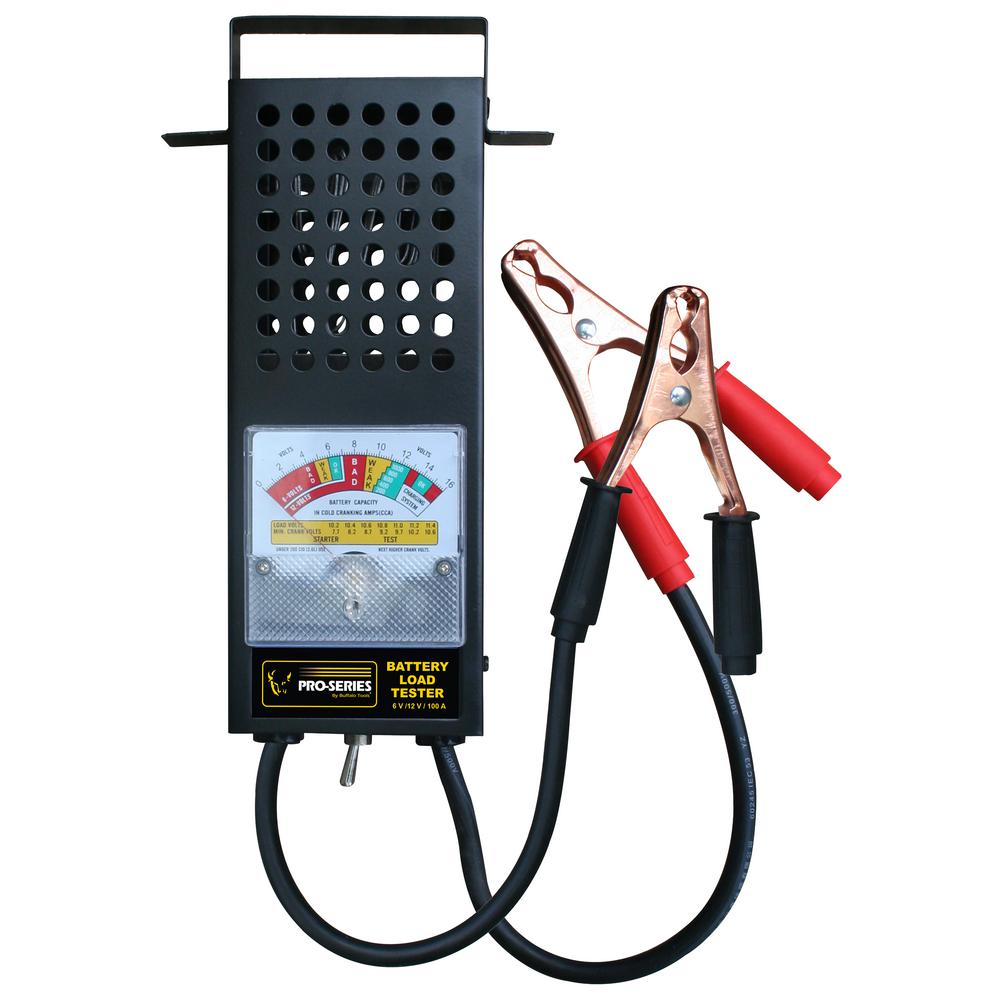 Pro Series 100 Amp Battery Tester The Home Depot