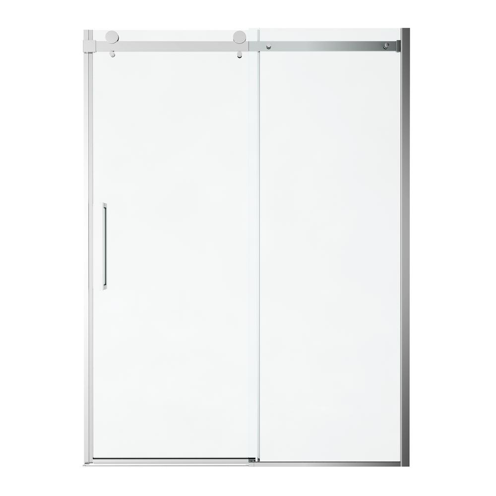 American Standard Passage 60 In X 72 In Frameless Sliding Shower Door In Clear Glass