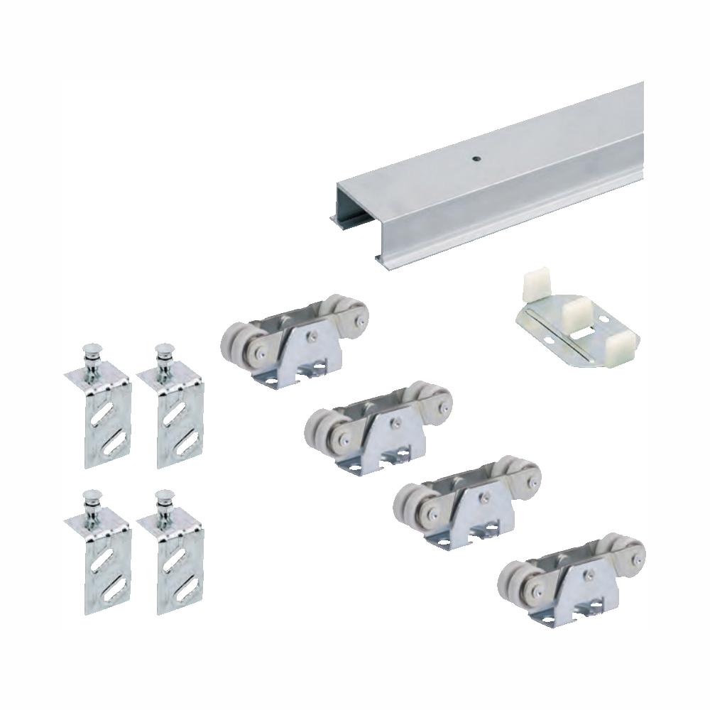 Hettich 60 In Topline 72 138 Double Door Hardware And Track