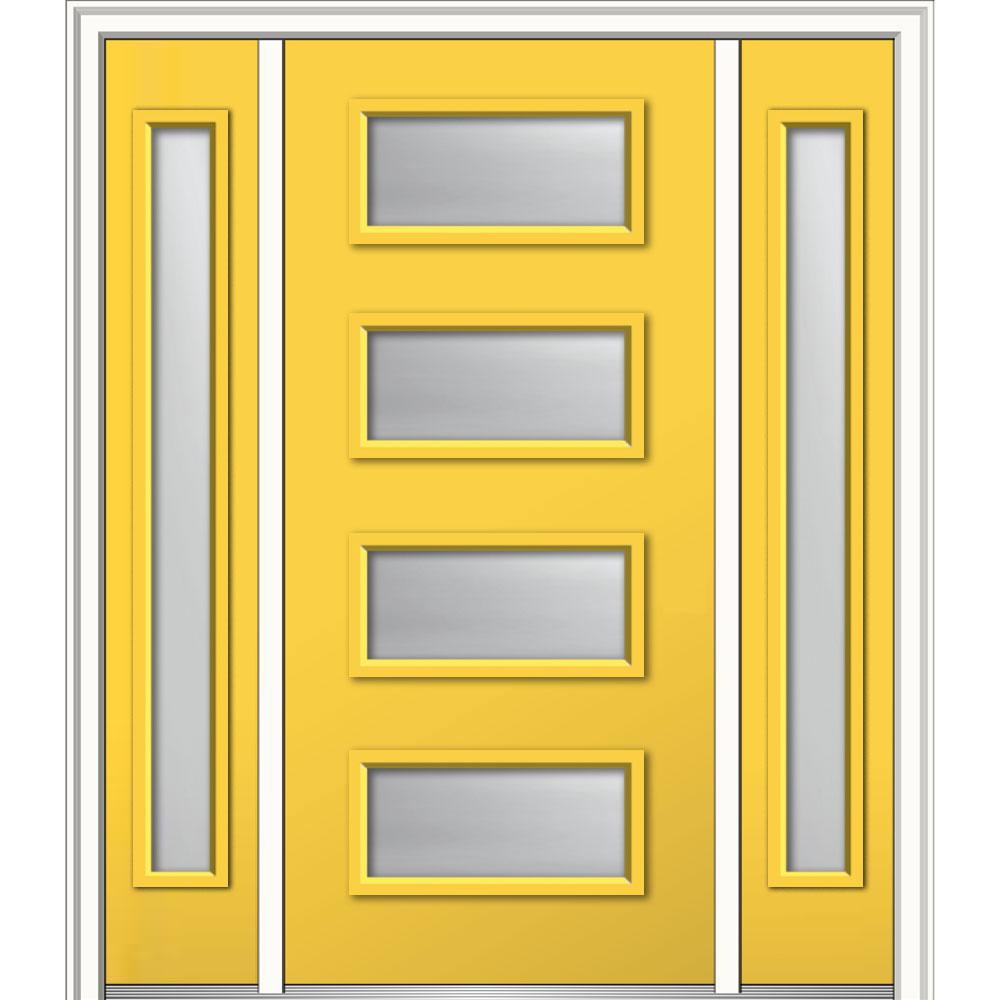 Yellow Front Doors Exterior Doors The Home Depot