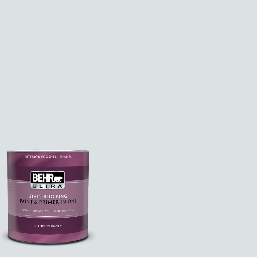 BEHR ULTRA 1 Qt. #MQ3-27 Etched Glass Eggshell Enamel Interior Paint ...