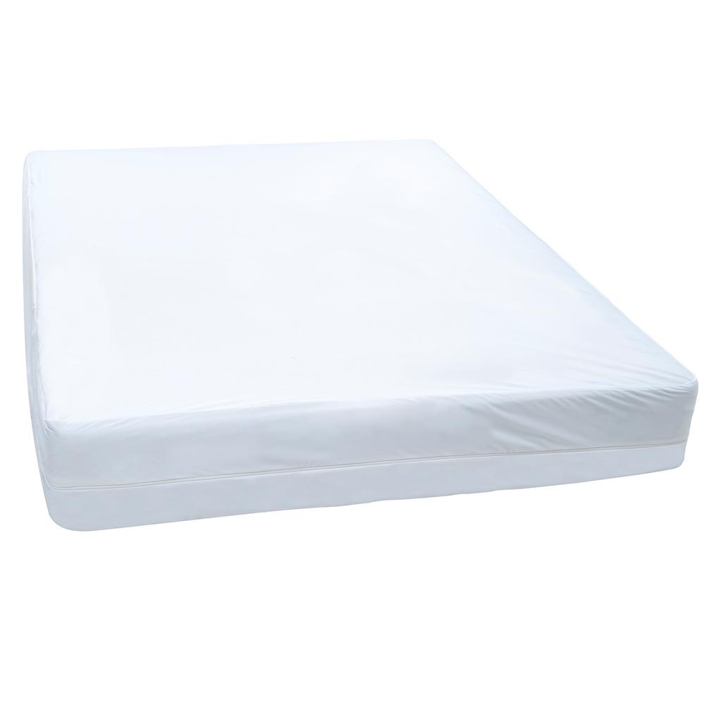 Lavish Home Bed Bug and Dust Mites Twin Box Spring Zip Cover6400001