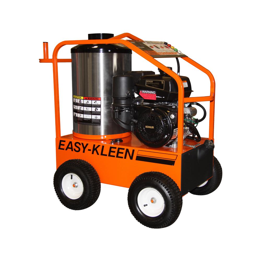 Commercial 4000 PSI 3.5 GPM Gas Driven Hot Water Pressure Washer 110