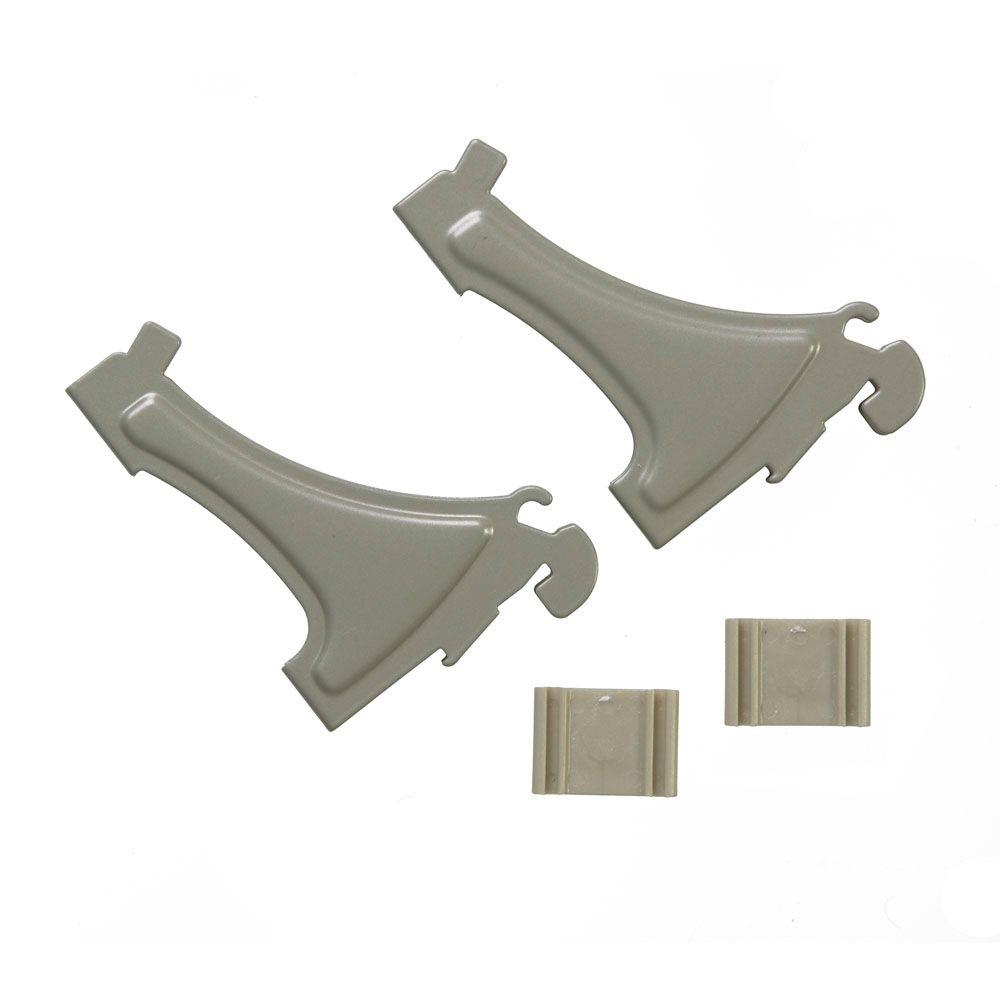 Closetmaid Shelftrack Wire Shelving Shoe Support Bracket 2 Pack Closetmaid Shelftrack Wire Shelving Shoe Support Bracket 2 Pack