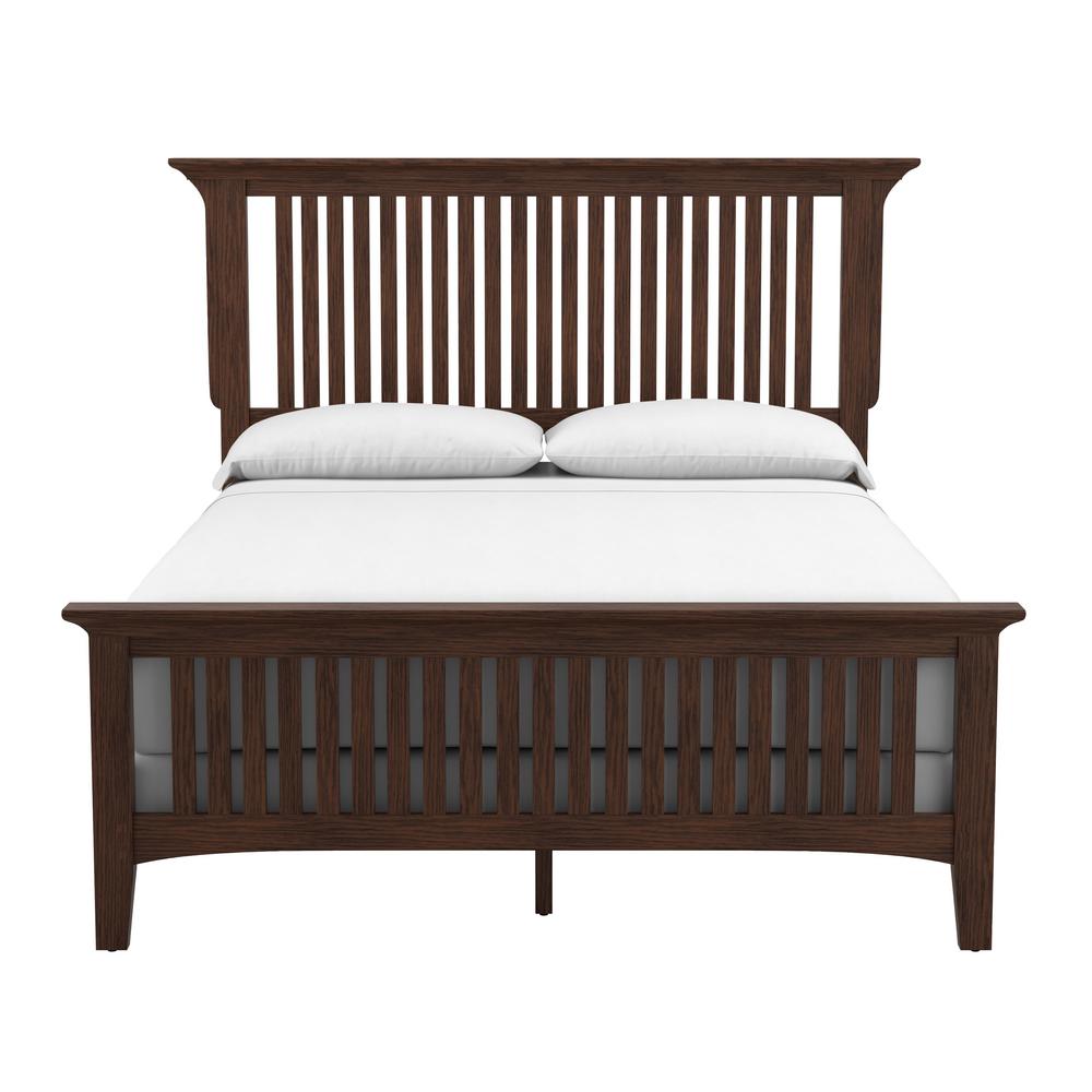 Osp Home Furnishings Modern Mission Vintage Oak Queen Bed Set Of 3 Osp Home Furnishings Modern Mission Vintage Oak Queen Bed Set Of 3