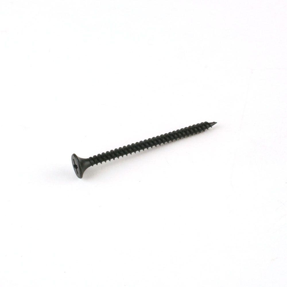 Everbilt #6 x 1-1/4 in. Phillips Black Bugle-Head Drywall ...