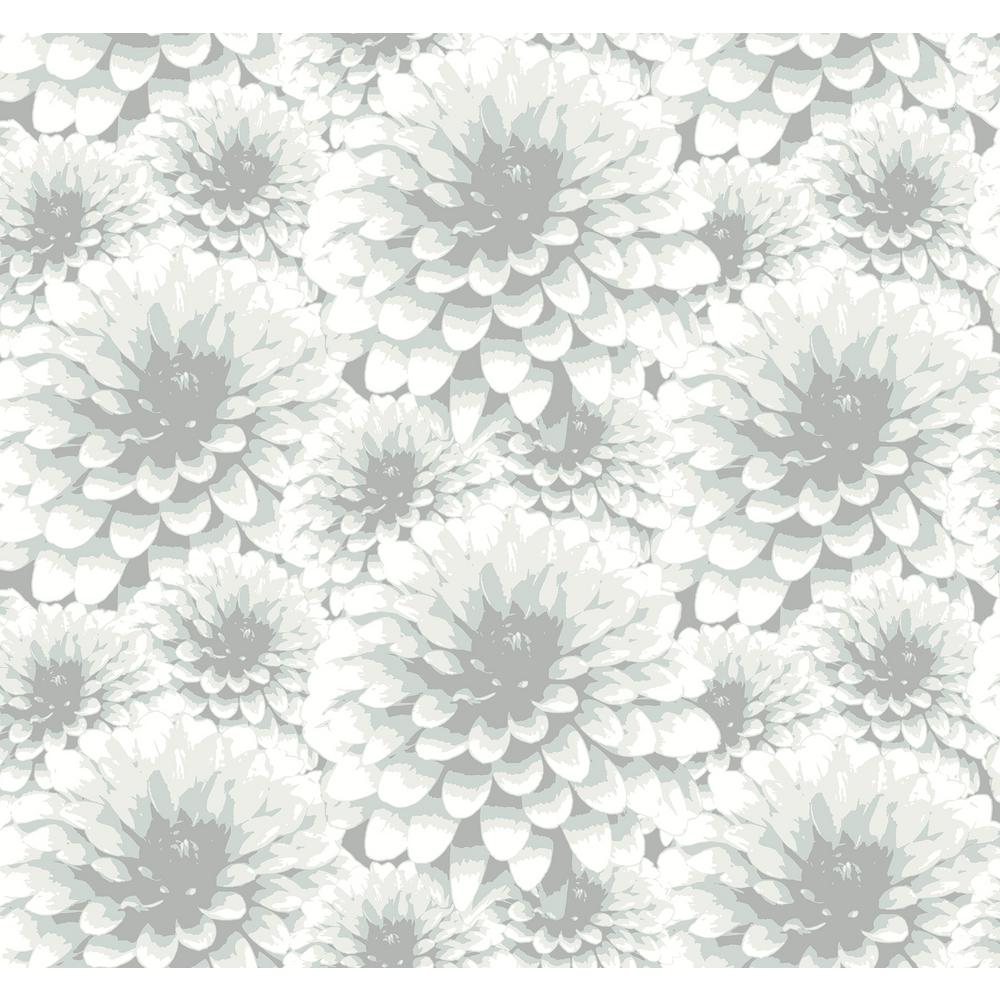 A Street Umbra Light Grey Fl Wallpaper 2861 87519 The Home Depot