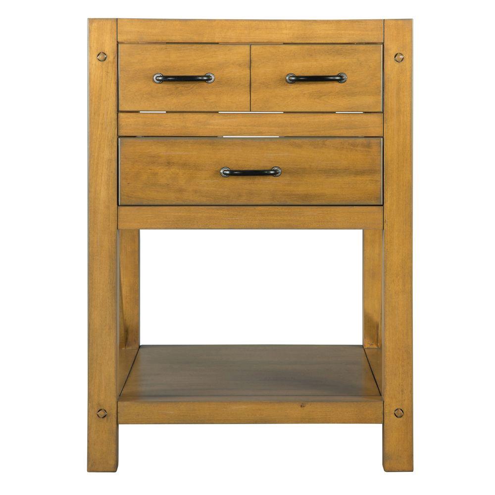 Dovetail Drawer Construction Light Brown Vanities Without Tops Avondale 24 In Vanity Cabinet Only Weathered Pine