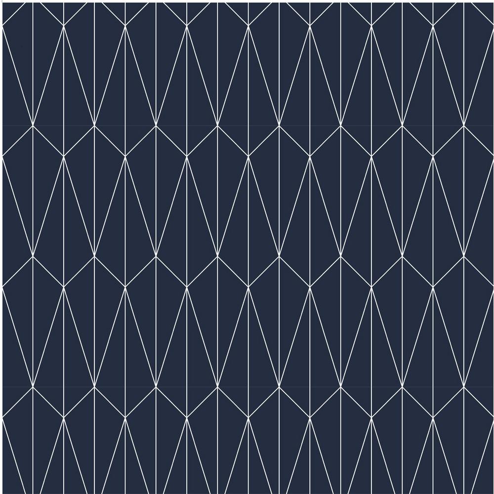 Blue Wallpaper Home Decor The Home Depot