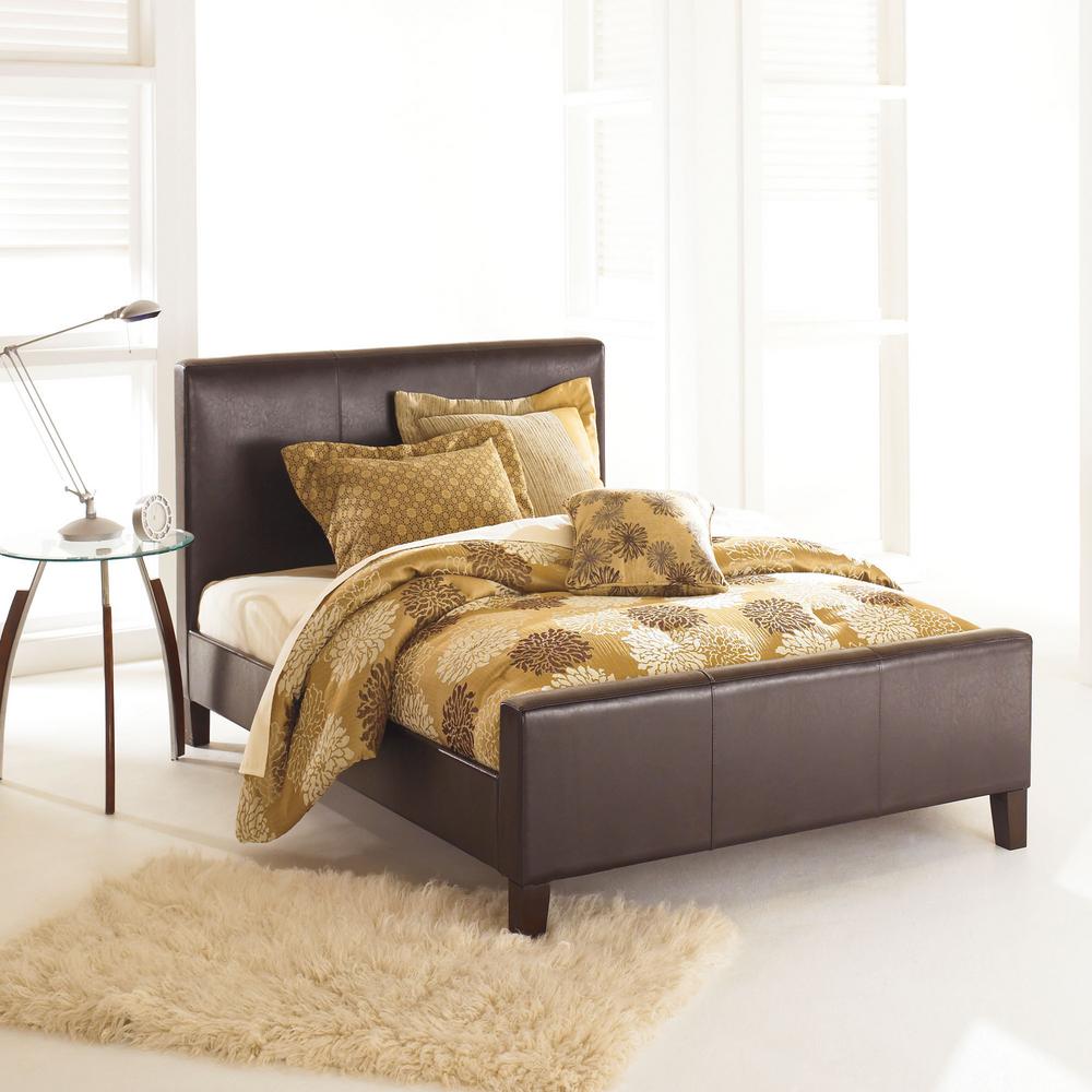 Fashion Bed Group Euro Sable King Size Platform With Side Rails Fashion Bed Group Euro Sable King Size Platform With Side Rails And Soft Upholstered Exterior B91l76 The Home Depot