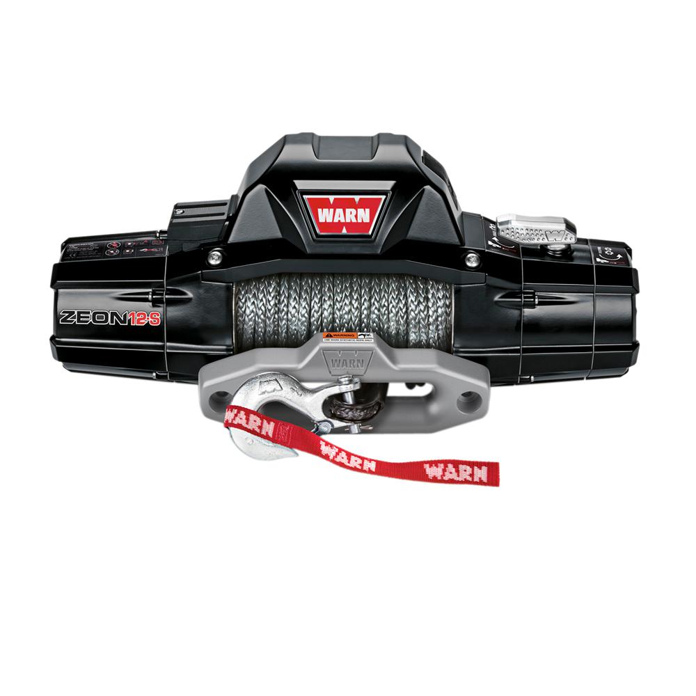 Winches Exterior Car Accessories The Home Depot Winch With Synthetic Rope