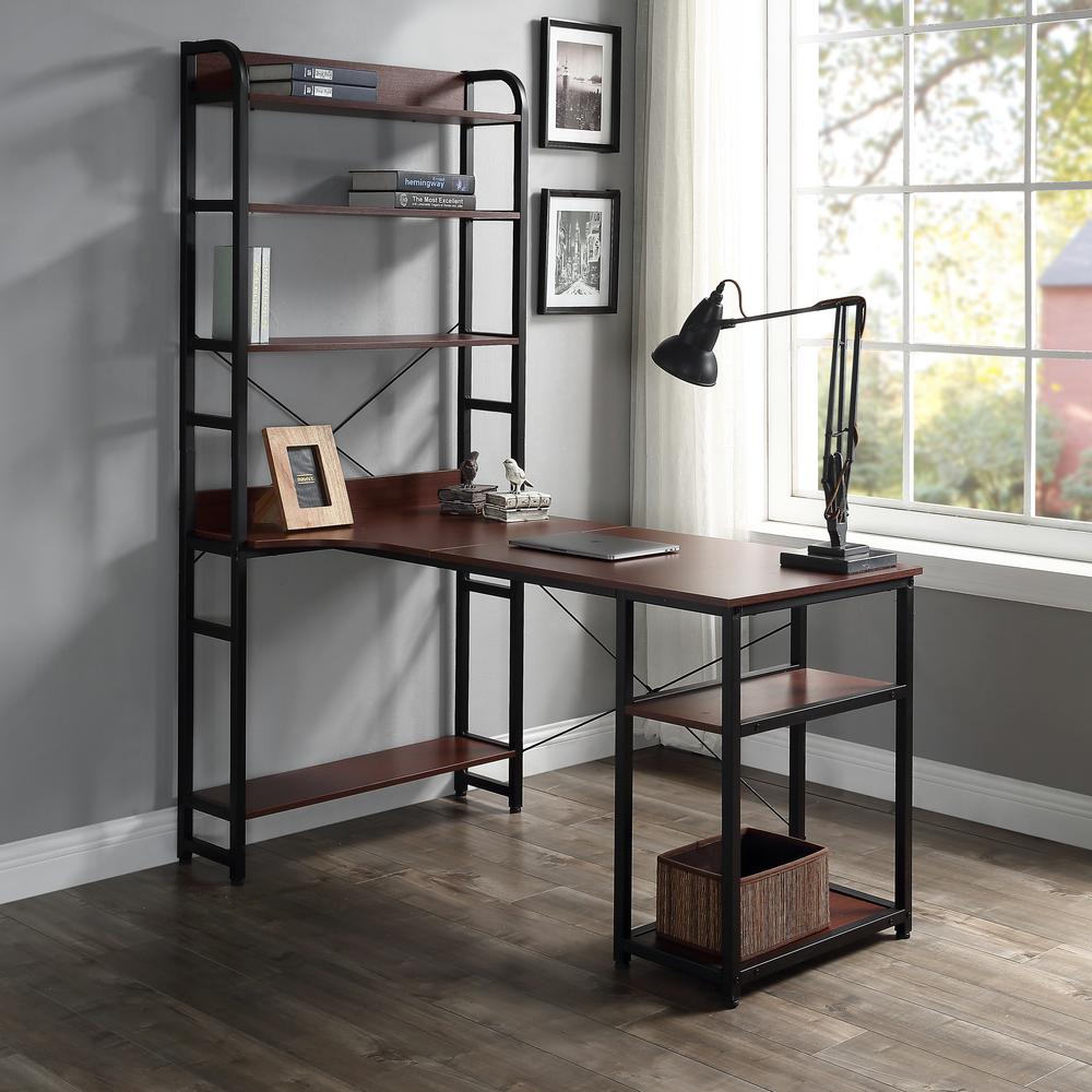 Solid Wood Desks Home Office Furniture The Home Depot