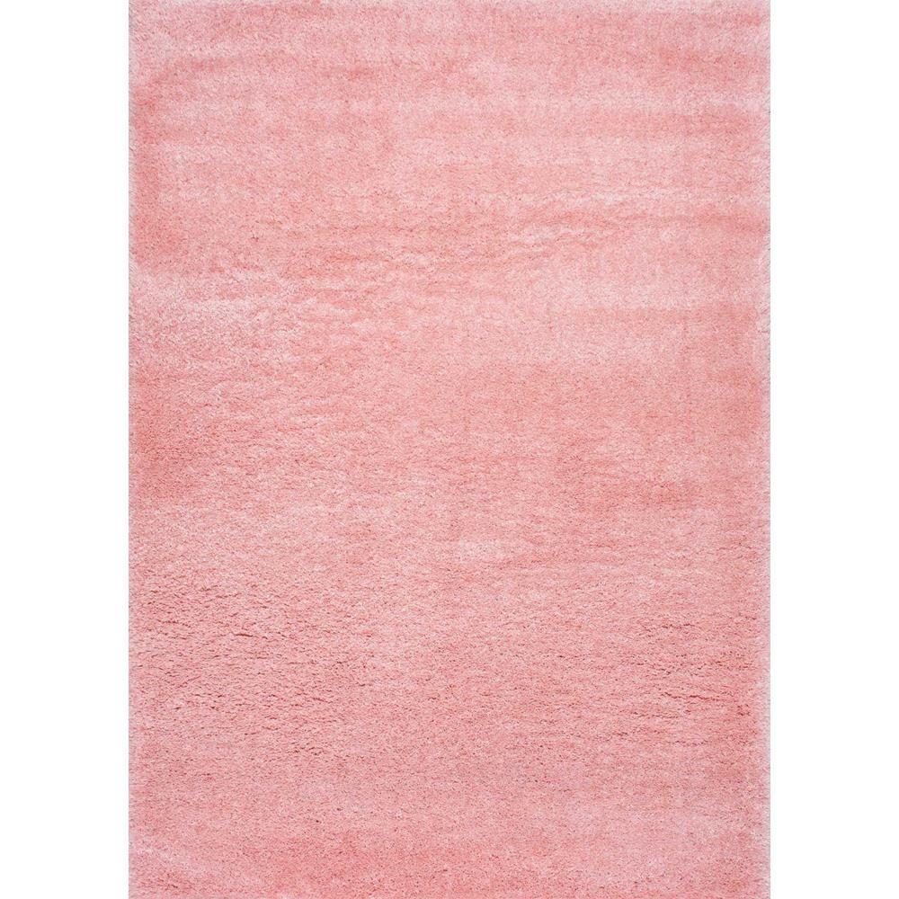 Nuloom Gynel Solid Shag Baby Pink 7 Ft X 9 Ft Area Rug Ozas01e 6709 The Home Depot
