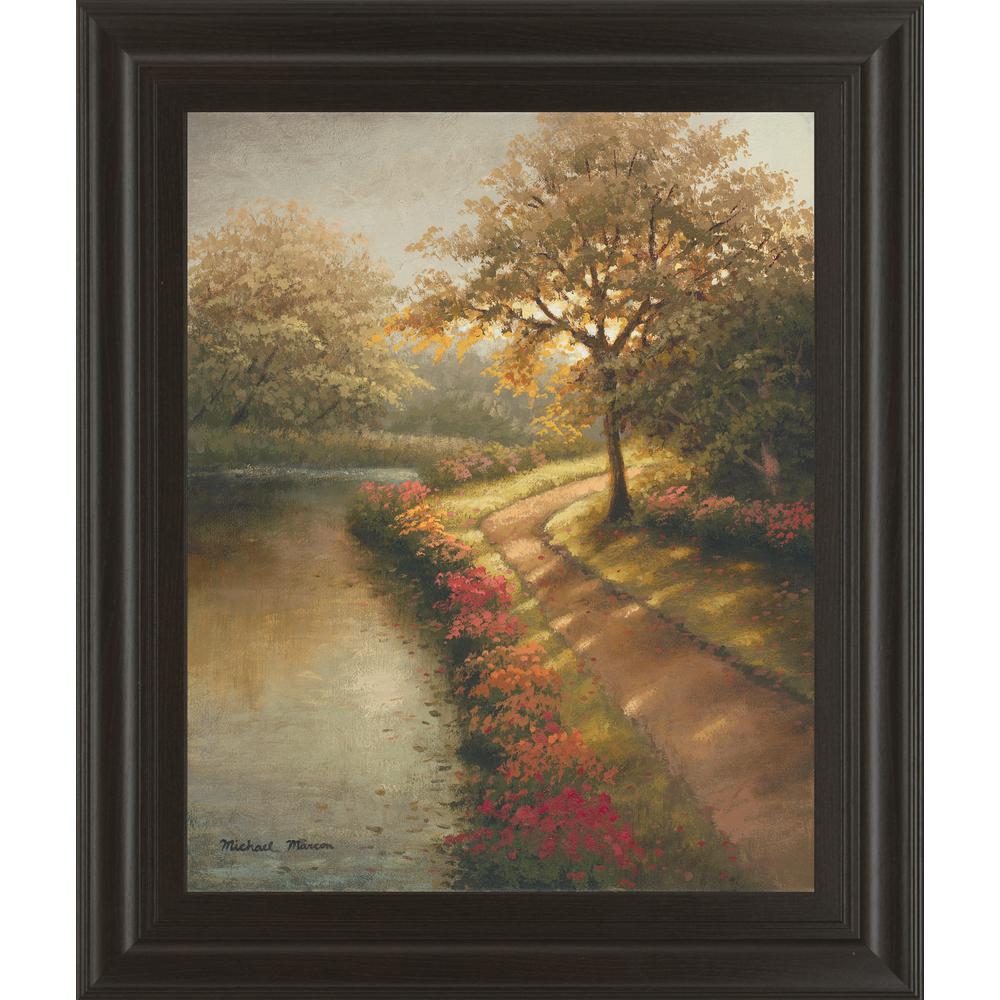 Classy Art 22 in. x 26 in. "Morning Light I" by Michael Marcon Framed Printed Wall Art4944
