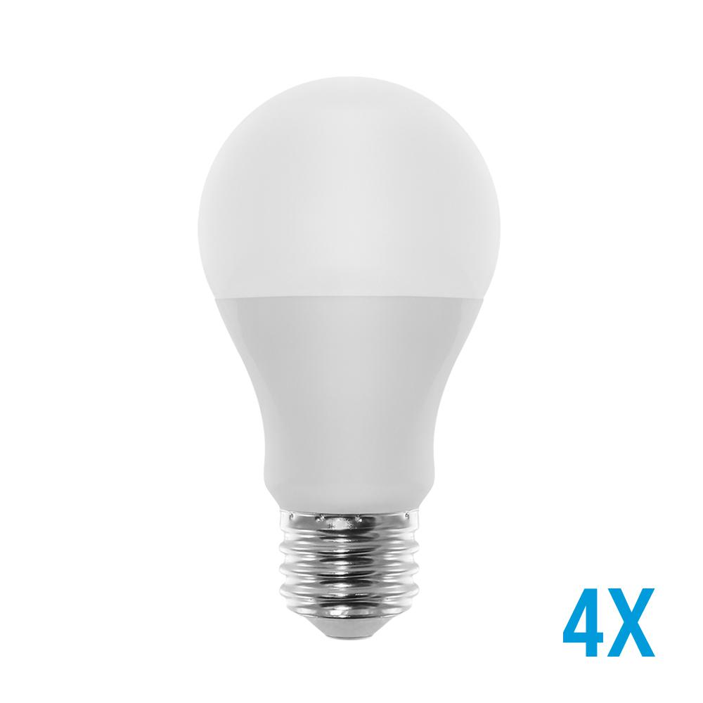 Euri Lighting 4 Led Bulbs Light The Home Depot 60 Watt Equivalent A19 Led Light Bulb Warm White 4 Pack