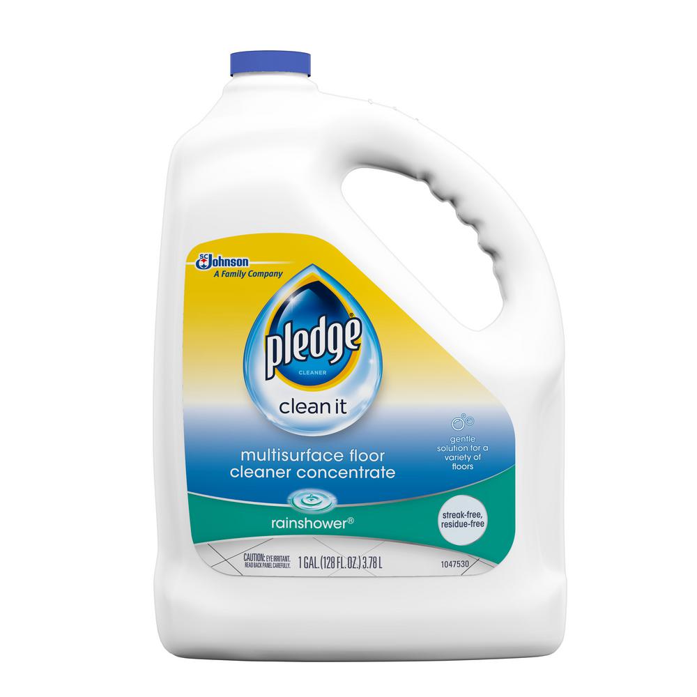 Pledge 128 Oz Multi Surface Floor Cleaner 690990 The Home Depot Pledge 128 Oz Multi Surface Floor