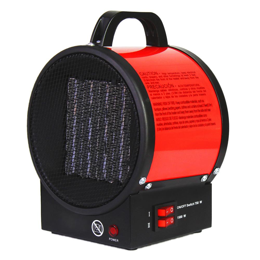 Ceramic Heating Fan Heater Oscillating Heater 230v 750-1500 Watt