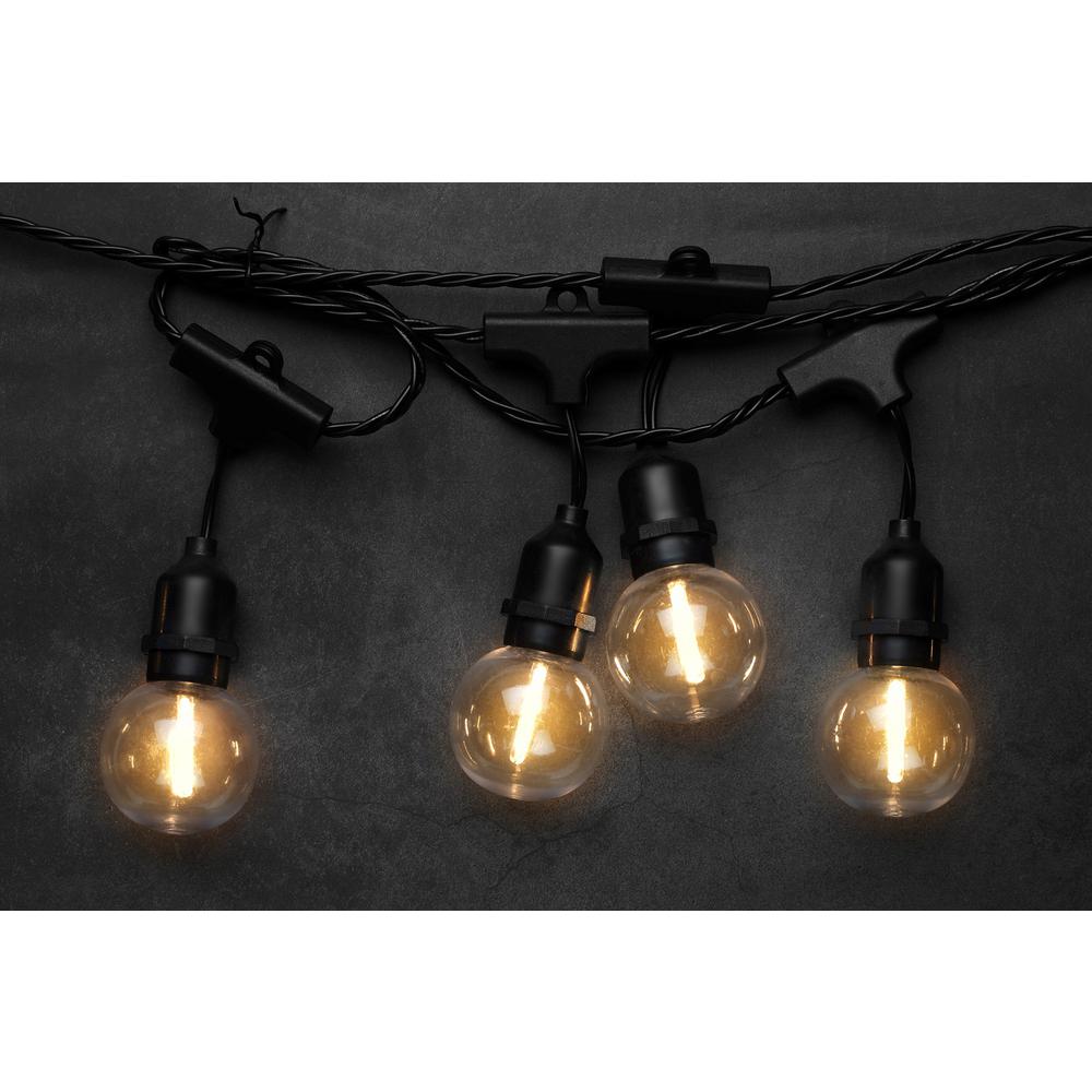 Water Resistant String Lights Outdoor Lighting The Home Depot Globe Bulb Warm White Led String Light