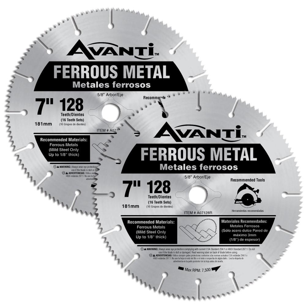ferrous metal saw blade