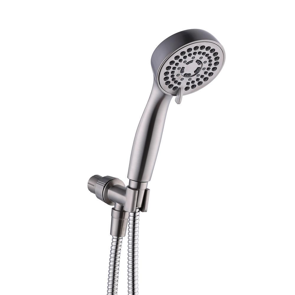 Glacier Bay 6Spray 3.7 in. Single Wall Mount Handheld Adjustable