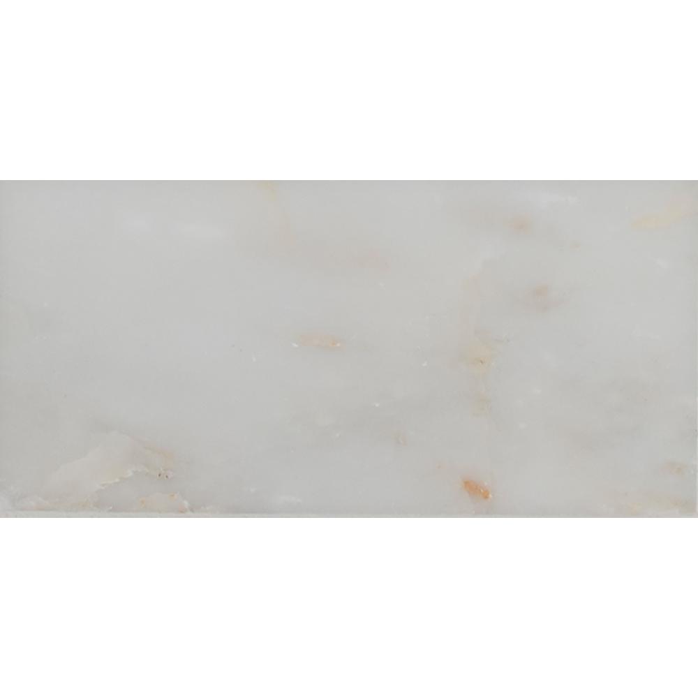 MS International Greecian White 12 in. x 24 in. Polished Marble Floor