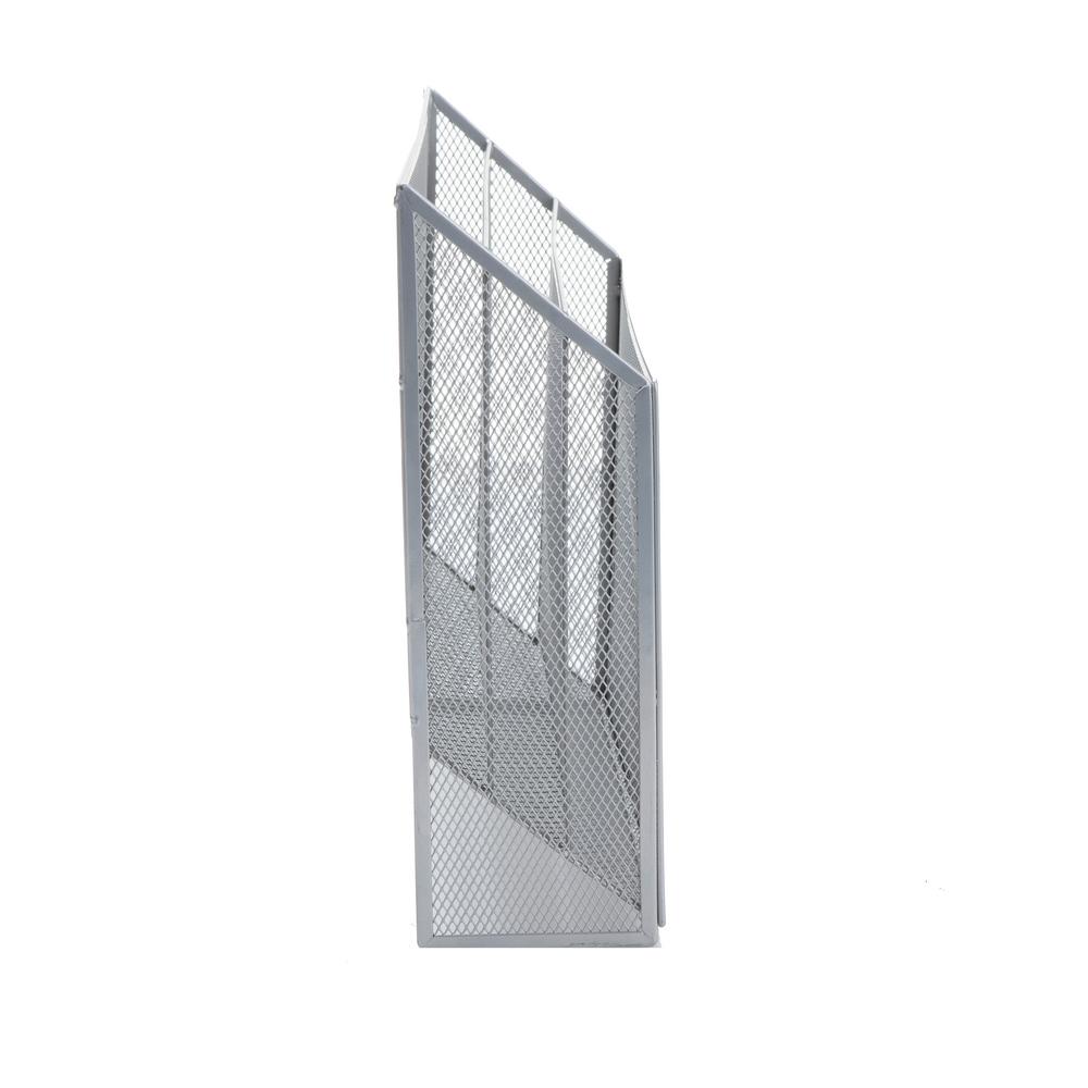 Mind Reader Mesh Wall File Holder 3 6 In X 12 75 11 5 Tier Vertical Mount Hanging Organizer Office Organization Silver Wafist3 Sil The Home Depot - Mesh Wall File Holder Mind Reader Mesh Wall File Holder 3 6 In X 12 75 11 5 Tier Vertical Mount Hanging Organizer Office Organization Silver Wafist3 Sil The Home Depot - Mesh Wall File Holder
