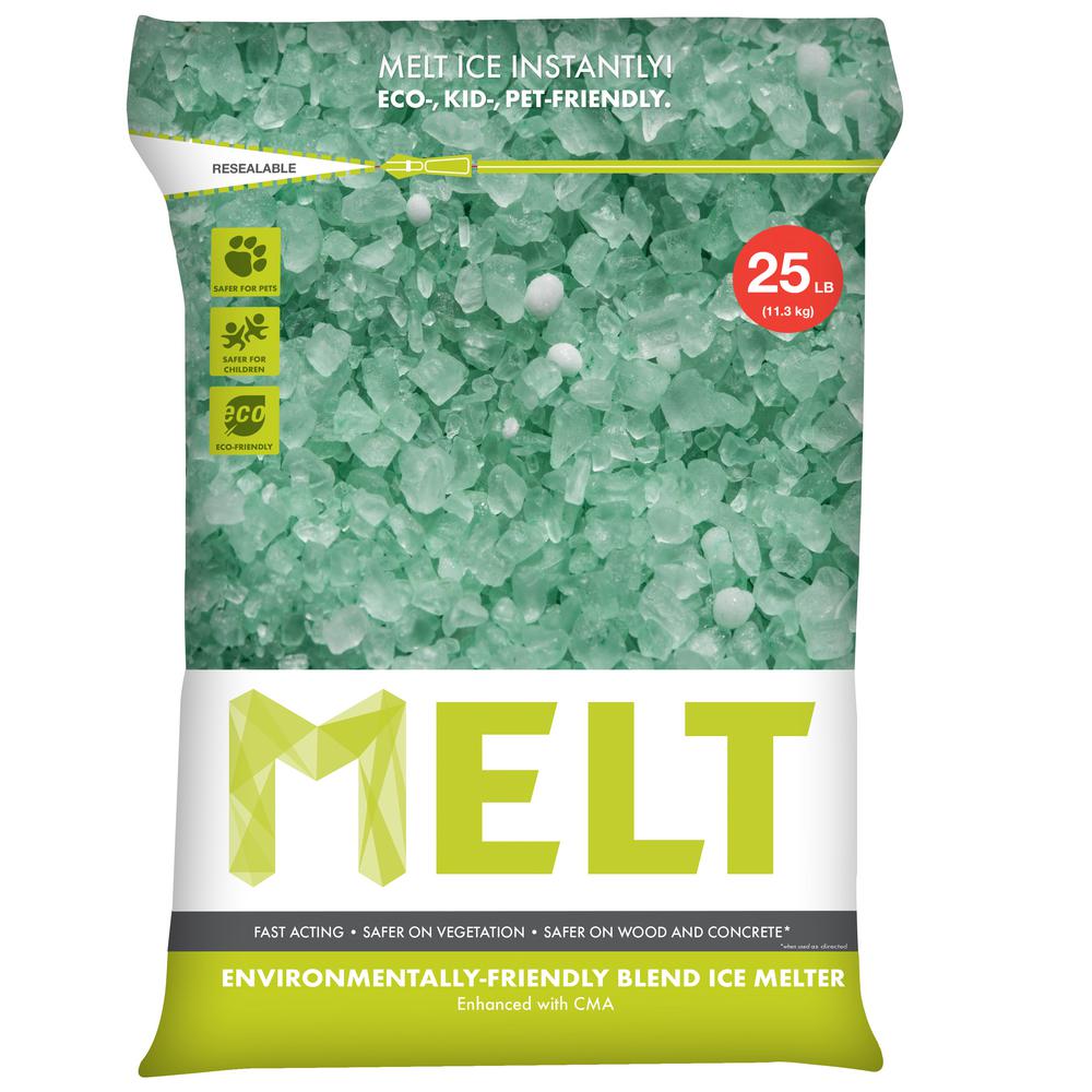 Snow Joe MELT 25 lb Resealable Bag Premium Enviro-Blend Ice Melter with CMA, MELT25EB