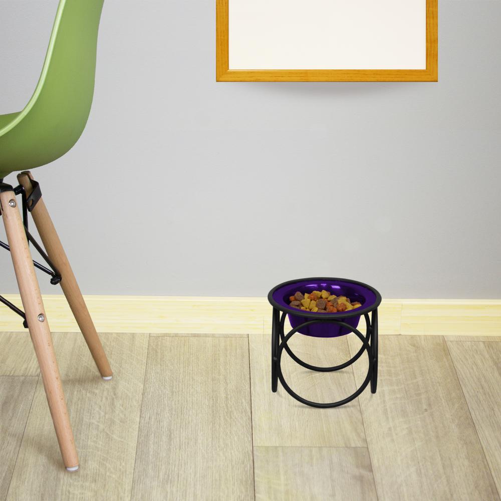 Platinum Pets Platinum Pets Olympic Diner Feeder With Stainless