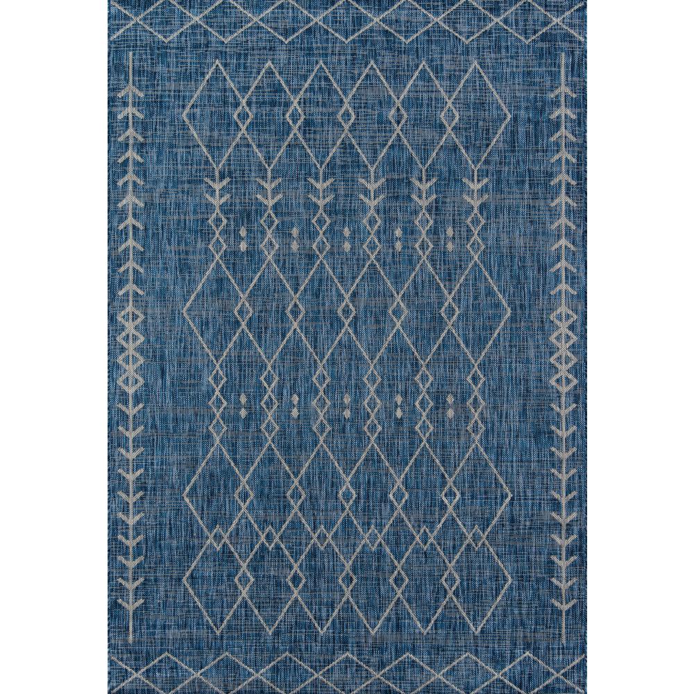 Novogratz By Momeni Villa Monaco Blue 3 Ft 3 In X 5 Ft Indoor