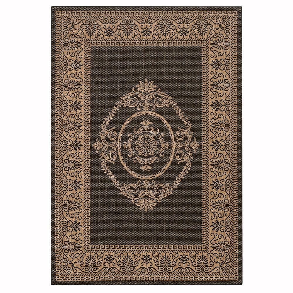 Home Decorators Collection Antique Medallion Black And Cocoa 4 Ft X This Review Is From Antique Medallion Black Cocoa 9 Ft X 13 Area Rug