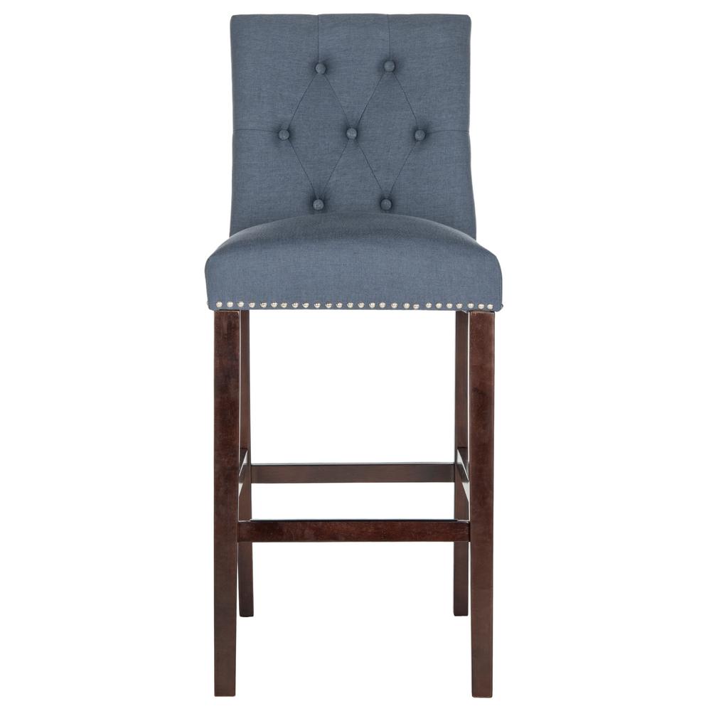 Safavieh Norah 31 5 In Bar Stool Navy Set Of 2 Fox6210c Set2 Bar Stool In Navy Set Of 2 Fox6210c Set2 The Home Depot