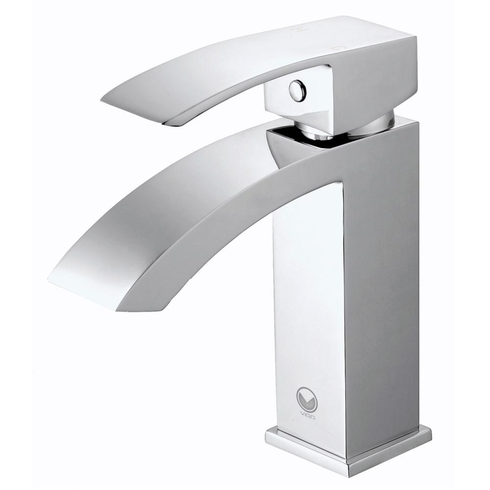 Delta Modern Single Hole Single Handle Bathroom Faucet In Chrome 567lf