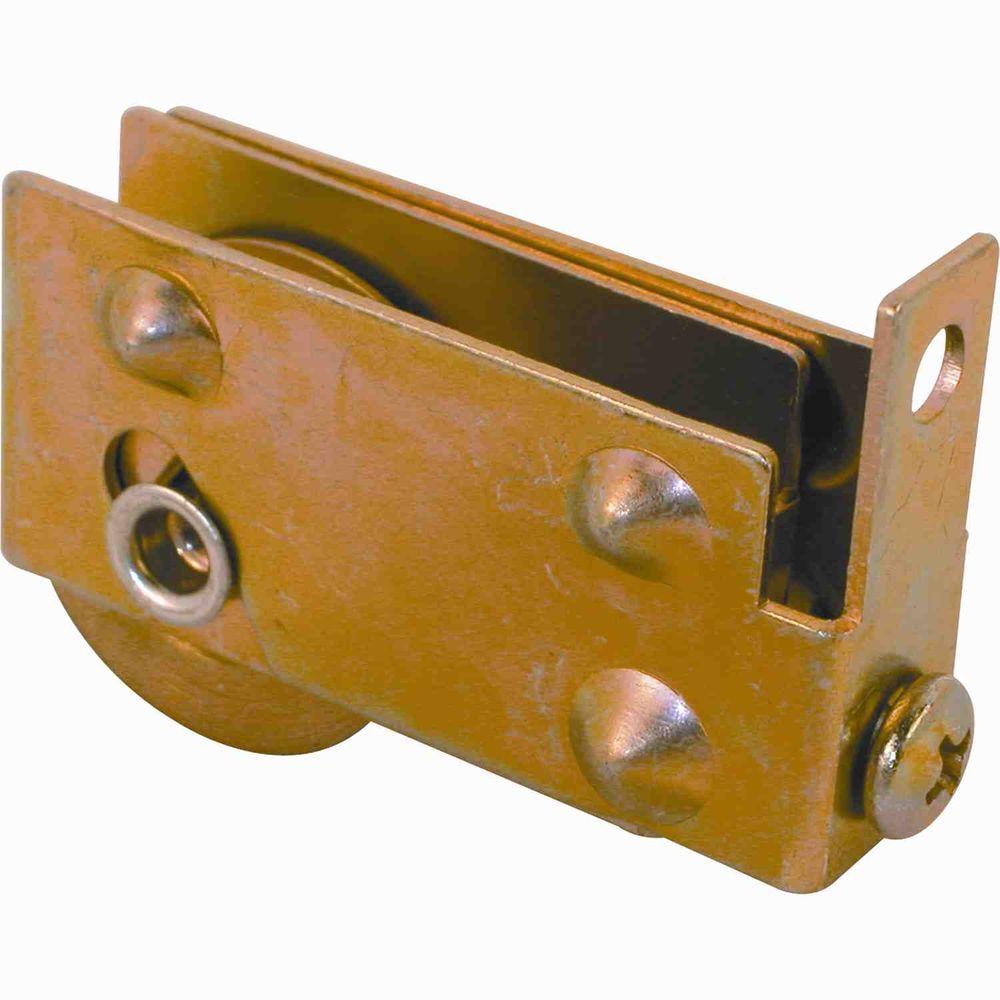 PrimeLine 11/8 in. Steel Ball Bearing Door Roller AssemblyD 1540