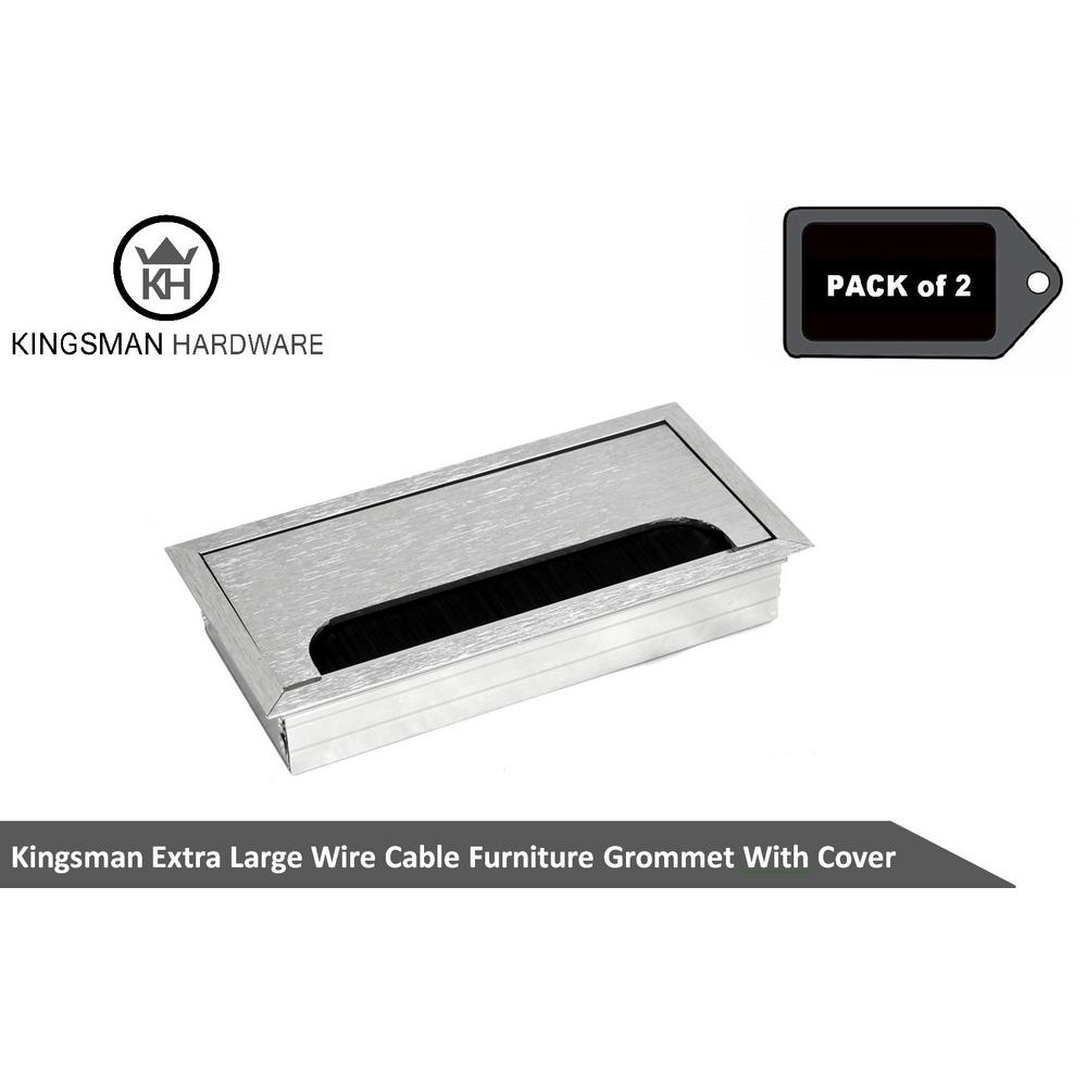 Kingsman Hardware Kingsman Rectangular 6 3 16 In X 3 3 16 In