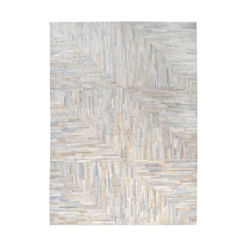 Gray Leather Area Rugs The Home Depot Karim Pearl And Grey 5
