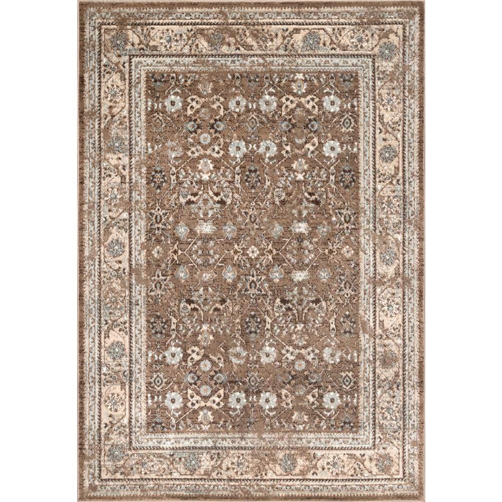Nuloom Vintage Persian Alexandria Brown 5 Ft X 8 Area Rug