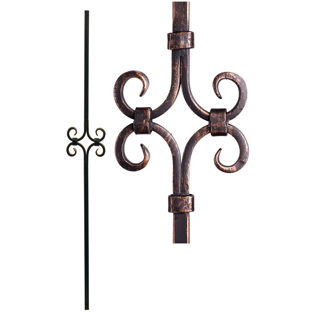 HOUSE OF FORGINGS Designer Square 44 in x 0 625 in Oil