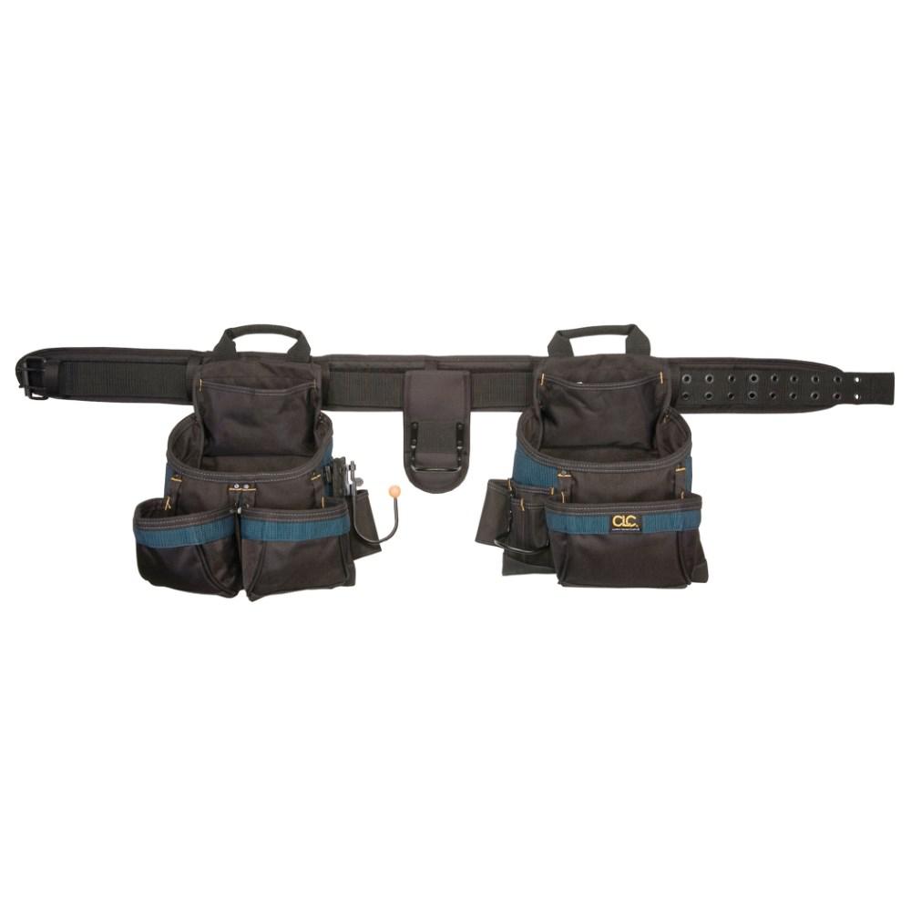Clc 16 Pocket Framers Ballistic Combo Tool Belt 4 Piece