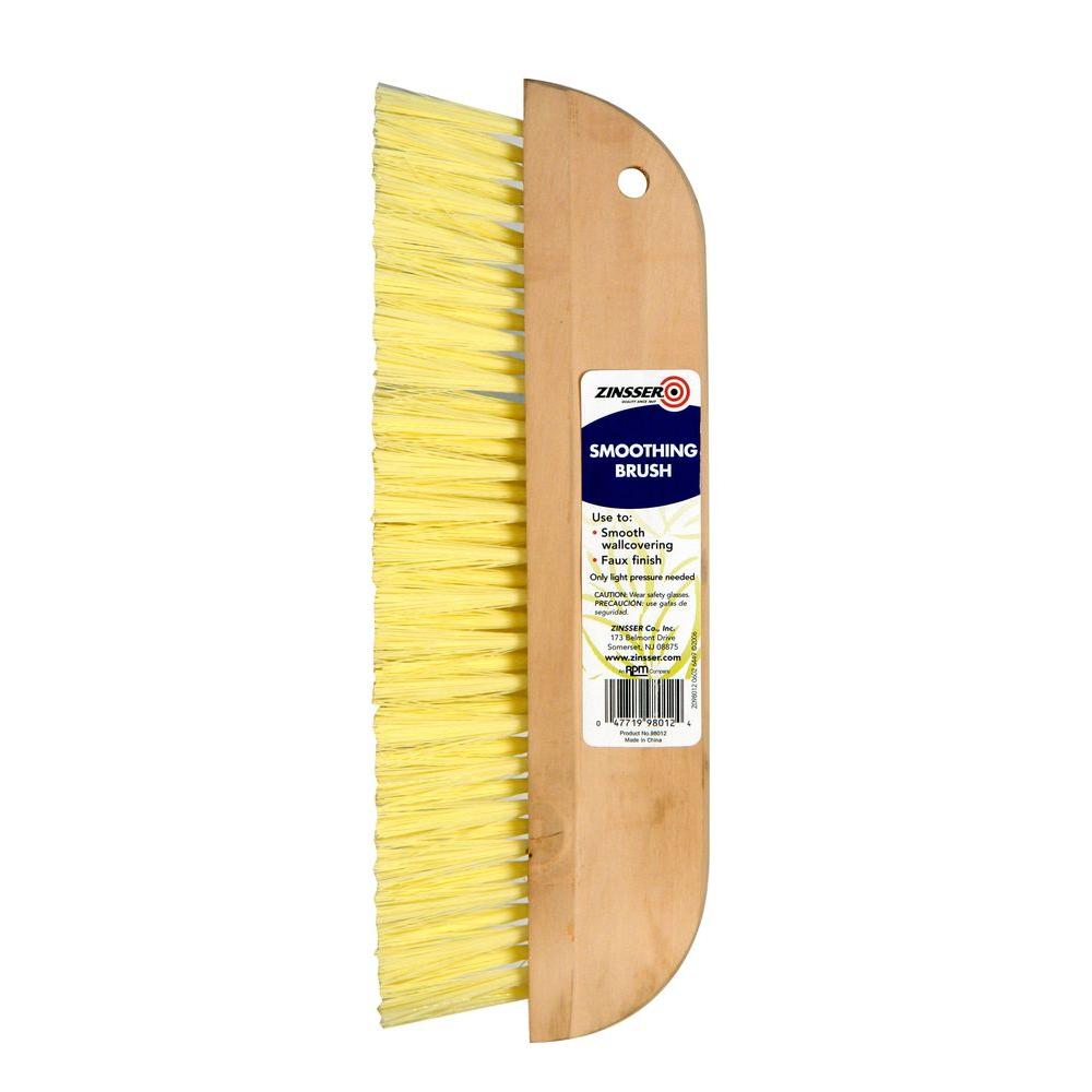 Zinsser 12 in. Flat Smoothing Bristle Brush (Case of 6)98012 The